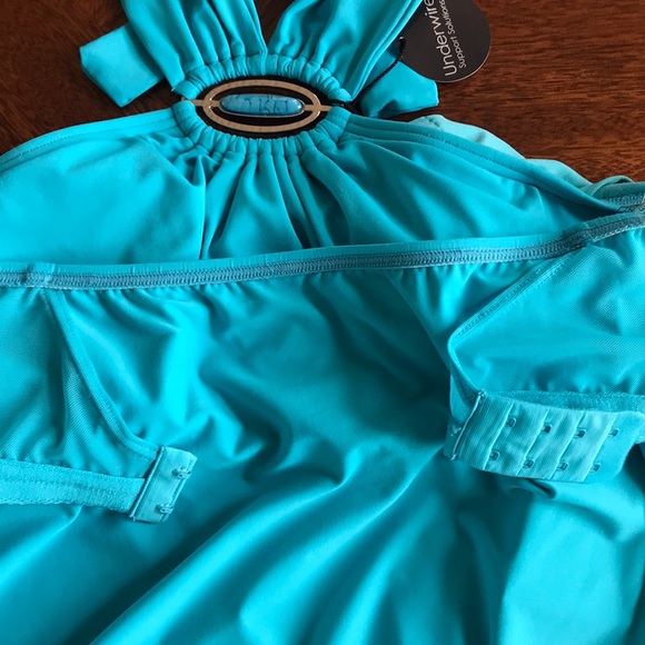 Coco Reef Maven High Neck Underwire Tankini Top - Picture 7 of 13